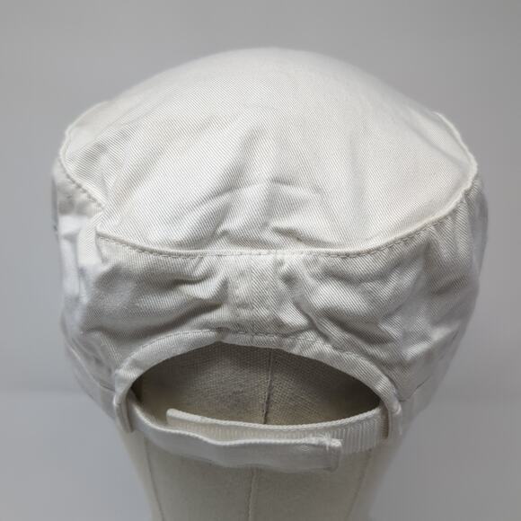 True Colors Cadet Army Cap White One Size Adjustable Embroidered Lunada Bay - Picture 5 of 9